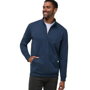 TravisMathew Hotel Hopper Quarter-Zip Mens Golf Pullover